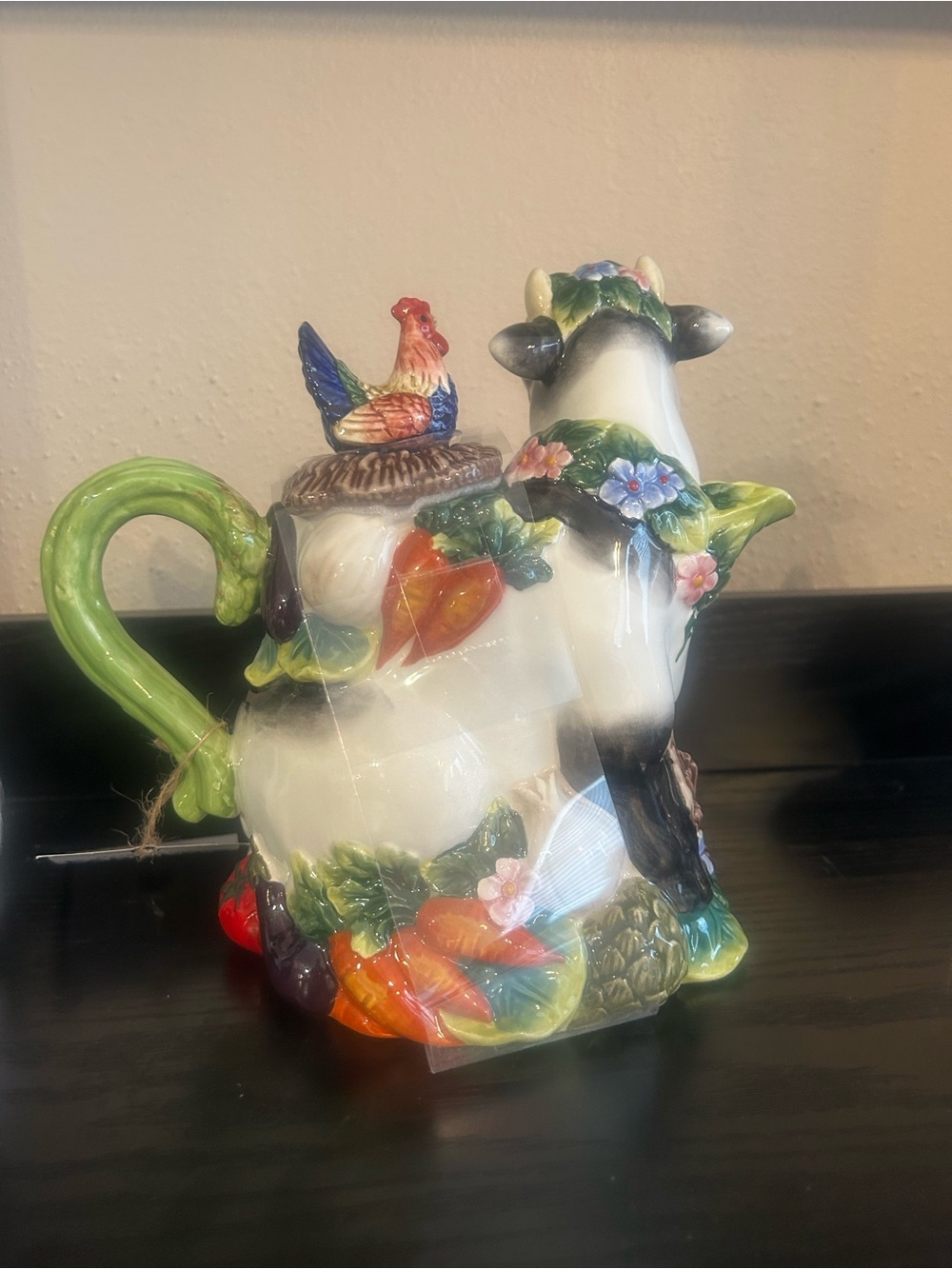 Ceramic Teapot Pitcher - Multicolor - Picture 3 of 4